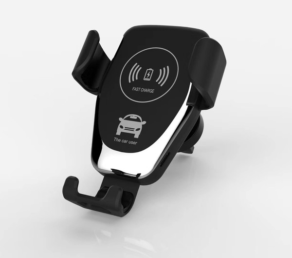 Vehicle-mounted wireless charger QI wireless charger mobile phone universal vehicle-mounted bracket outlet chuck wireless charger