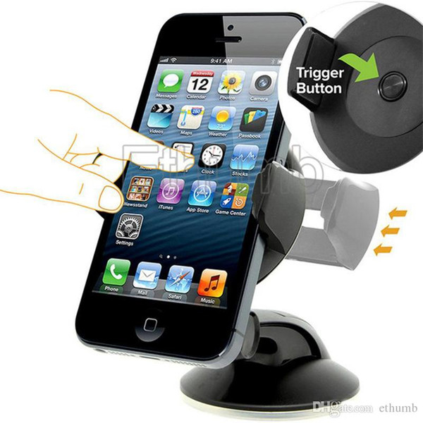 Phone car holder mobile holder car suction cup GPS mobiles phones holder Stand For iphone 7 Samsung s7 Edge smartphone