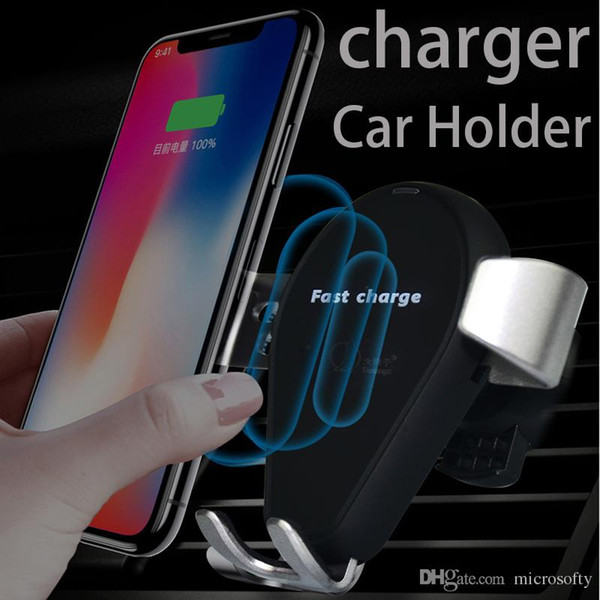 Factory direct-to-car wireless fast charger intelligent automatic expense rack apple samsung android all-purpose suit