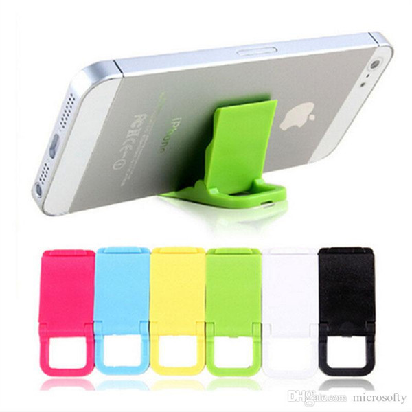 Universal Foldable Mini Stand Portable Folding Holder For Cell phones Iphone4 4s 5 Samsung HTC