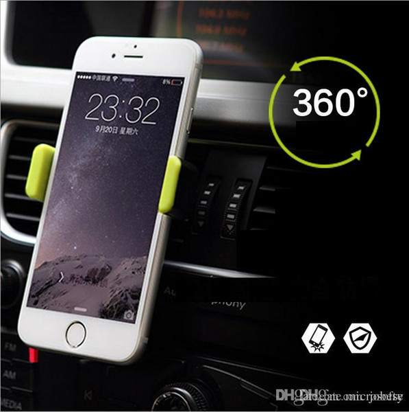 Outlet Car phone holder Plastic Apple Car holder 360 ° rotation Safety anti-slip Easy to fix