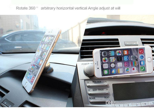 Multifunctional holder magnetic bracket 360 degree rotating mobile phone rack mobile phone multi function energy magnet bracket car holder