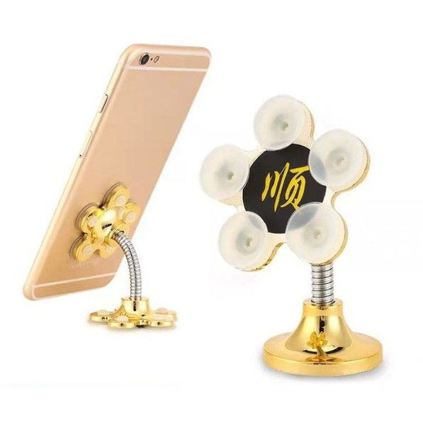 New Magic sucker Car Phone Holder For iPhone XS X Samsung Desktop Mount Car Holder For Phone in Car Cell Mobile Phone Holder Stand (Retail)