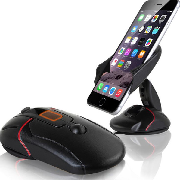 Hot Car Phone Holder Mouse Shape Mount for iPhone X 8 7 6 Plus Samsung Xiaomi Huawei