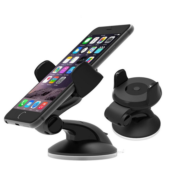 New Car Phone Holder Stand 360 Degree Adjustable Rotate For iPhone X 8 7 6 Plus Samsung Universal Mobile Phone holder Stands