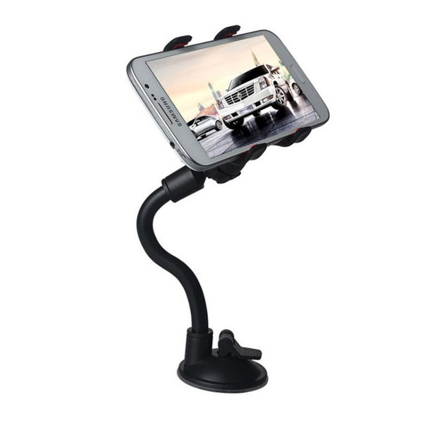 Universal Car Phone Holder Gooseneck Stand Long Arm Windshield Cellphone Car Mount Bracket Support Telephone Voiture Stent