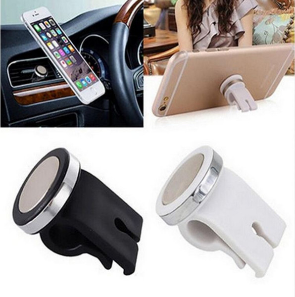 Modish Car Air Vent Phone Holder Mount Stand Magnetic for iPhone X 8 7 6 Plus Samsung Phone GPS