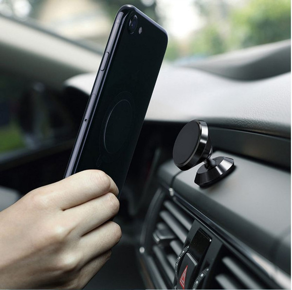 Universal Car Holder 360 Degree Magnetic Car Phone Holder GPS Stand Air Vent Magnet Mount for iPhone 5s 7 6 8 X