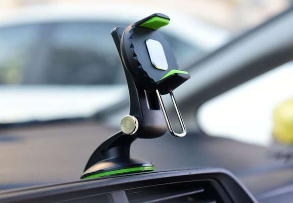 Coming Car Phone Holder 360 Degree Adjustable Rotate Mount Holder For iPhone Samsung Huawei Universal Mobile Phone holder Stands A