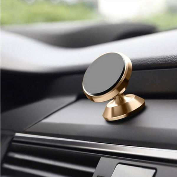 Magnetic Air Vent Mount Car Holder Aluminium Alloy Phone Stand For Iphone X 8 7 Samsung Huawei (3 Color)