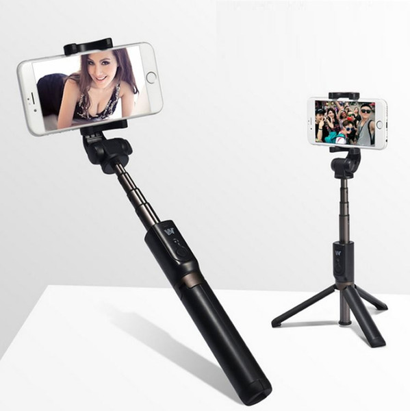 New 3 in 1 Wireless Bluetooth Selfie Stick Mini Tripod Extendable Monopod Universal For iPhone 8 X 7 6s Plus For Samsung