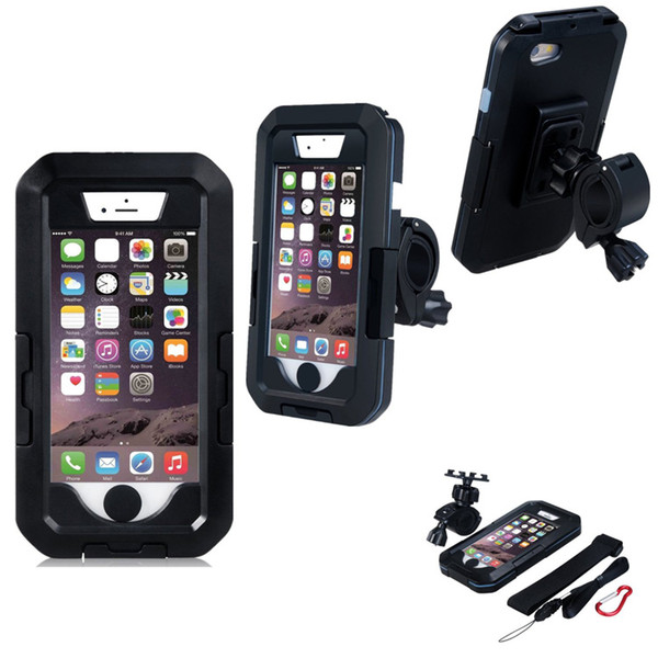 Motorcycle Bike Bicycle Handlebar Mount for SAMSUNG GALAXY S5 S6 S7 S8 S9 PLUS Waterproof Case Tough Case Bike Phone Holder