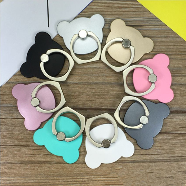 Finger Ring Mobile Phone Smartphone Stand Holder For iPhone X 8 7 6 6S Plus 5S Smart Phone IPAD MP3 Car Mount Stand For Samsung