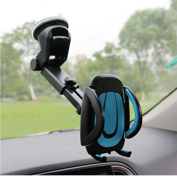 Car Phone Holder Gps Accessories Suction Cup Auto Dashboard Windshield Mobile Cell Phone Retractable Mount Stand