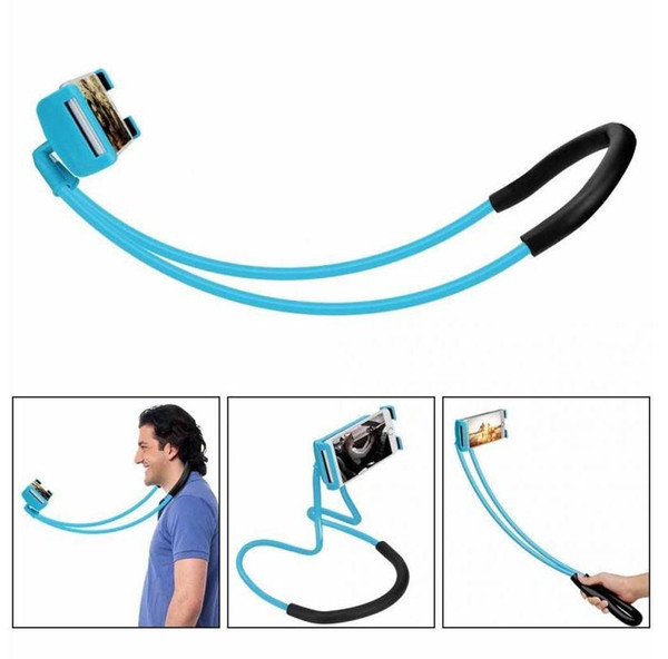 Lazy Bracket Universal 360 Degree Rotation Flexible Phone Selfie Holder Snake-like Neck Bed Mount Anti-skid For iPhone Android