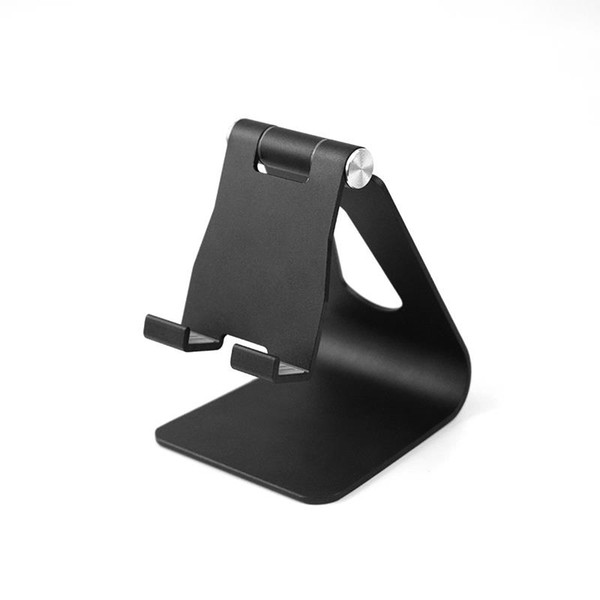 Adjustable angle aluminum alloy metal phone tablet stand desktop stand for iPhone XR XS MAX X 8 7 Plus Samsung S9 S8 plus Huawei RetailBOX