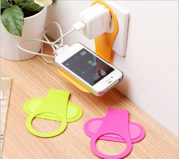 Folding Mobile Phone Charging Bracket Creative Plastic Home Charging Seat