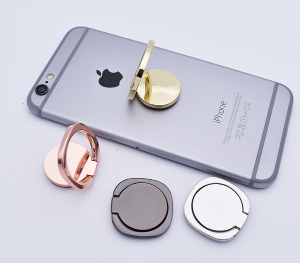 New mobile phone bracket wholesale mobile phone buckle ring metal ring bracket 360 degree rotating ring buckle gift custom