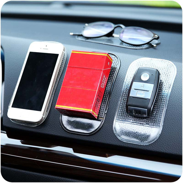 Applicable to iPhone Universal Model Car Mobile Phone Holder Car Interior Decoration Sticker Silicone Mobile Phone Holder Wholesale