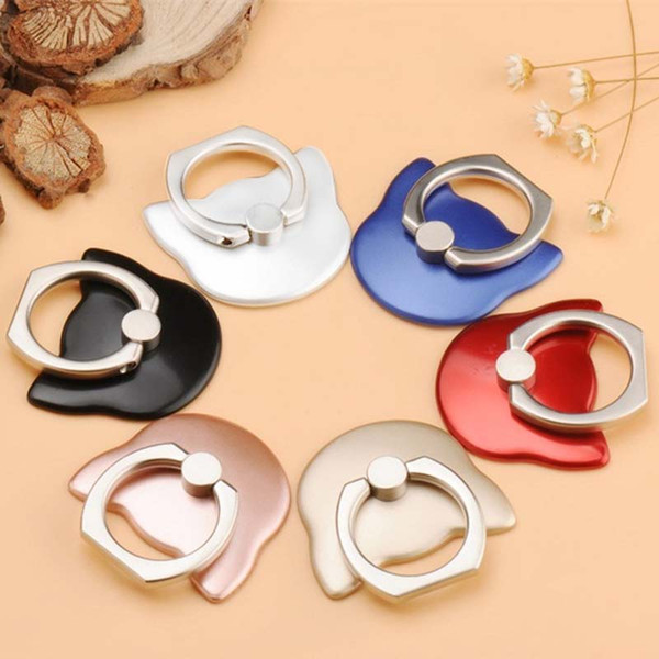 360° rotation for iphone mobile phone ring bracket universal support frame metal ring buckle bracket support frame