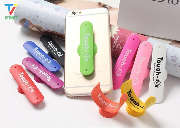 Touch U sucking disc Suction Cup Phone Holder One Shape Silicone Sucker Stand Mount for iPhone All Smartphones Universal 300pcs/lot