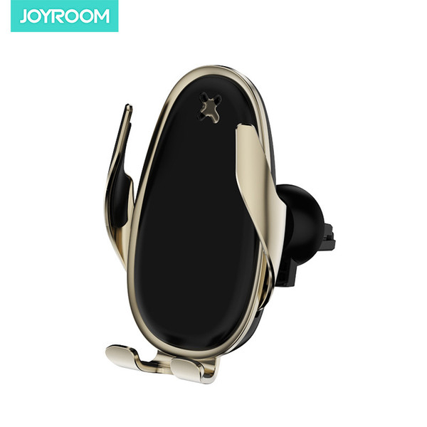 JOYROOM Wireless Charger Car Mount JR-ZS199 Phone Grip One Touch Auto Sensor Air Vent Phone Holder for iPhone 11 Samsung S20