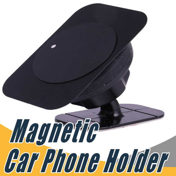 Stand Magnetic Car Phone Holder Dashboard Mount Magnet Phone Support With Adhesive For Universal Cell Phone