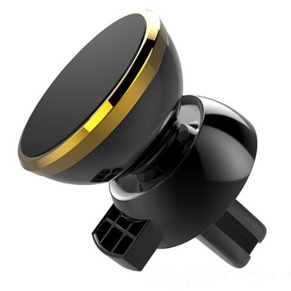 Newest Strong Magnetic Car Air Vent Mount 360 Degree Rotation Universal Phone Holder With Package For Mobile Phone