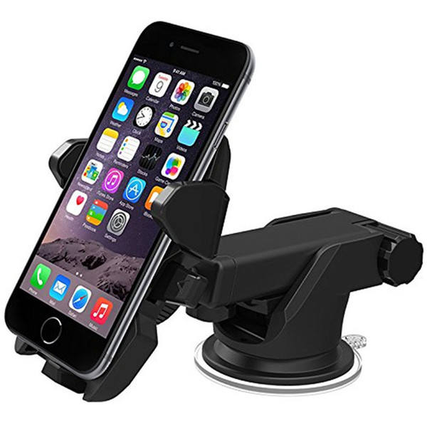 Long Neck Flexible Car Holders One-Touch Holder Suction Cup Cradle Universal Stand Support For iPhone x 7 8 Plus Samsung S8 S7