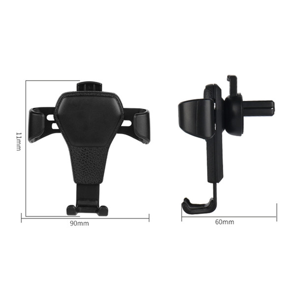 2 Colors Car Mobile Holder for Phone in Car Samsung Note 8 Mount Gravity Car Phone Holder Cell Mobile Support Phone Holder Stand