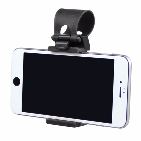 Universal Car Steering Wheel Clip Mount Holder Cradle Stand For Cell Phone GPS car Holder for 50-80mm smart phones