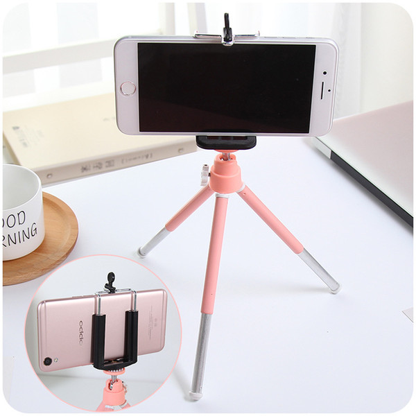 Fashion Camera Phone Holder Tripod Selfie Photograph Bracket Live Video Streaming Stand Mount Mix Color