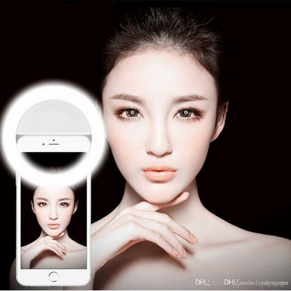 Selfie Ring Light Portable Flash Led Camera Phone Enhancing Photography Beauty Light for Cell Phone