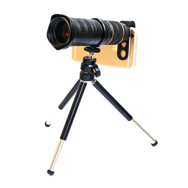 Free Shipping Universal 4K HD 18-30X Zoom Mobile Telephone Lens Mobile Telescope Telephoto External Lens MY18-30 with Slim MC UV 37MM