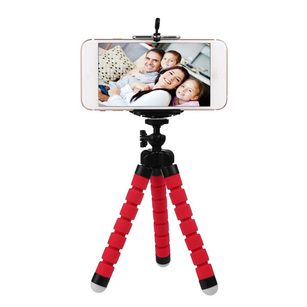 Mobile universal octopus tripod ever-changing selfie rack octopus bracket sponge bracket mobile phone live broadcast bracket