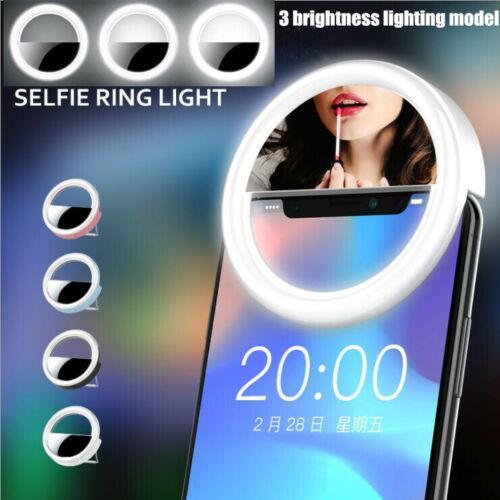 Hotsell Mirror Selfie Ring LED Flash Fill Light Clip Camera For Phone Photograph enhance