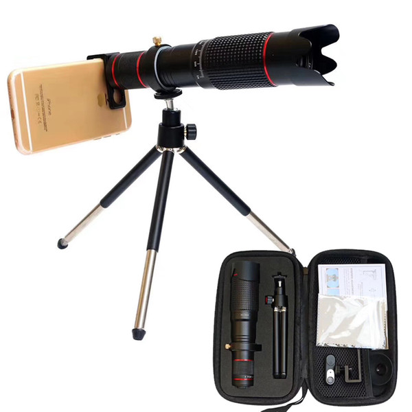 HD Mobile Phone 4K 36x Telescope Camera Optical Zoom Lens Cellphone Telephoto Lenses For iPhone Samsung Huawei Smartphone