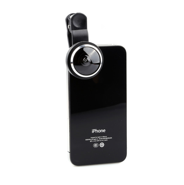 235 Degree Super Fisheye 19X Macro 2 in 1 Phone Lens For iPhone 5 6 7 7P 8 8P X S9 S8 S7