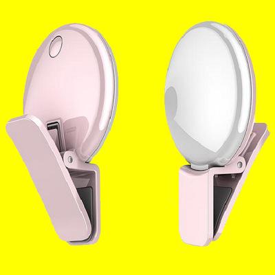 LED Selfie Ring Light Smart Phone Flash Light Up Selfie Camera Luminous Ring With USB Charging For iPhone Samsung