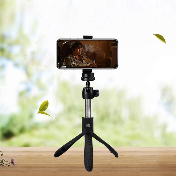 Universal Tripod Selfie Stick For IOS Android Bluetooth Tripod Selfie Stick For Samsung S10 Huawei Mate 20 For iPhone 7