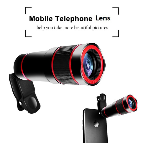 Mobile Phone Telephoto Lens 14X Zoom Optical Telescope 4K HD Phone Camera Lens For iPhone Samsung Huawei Xiaomi