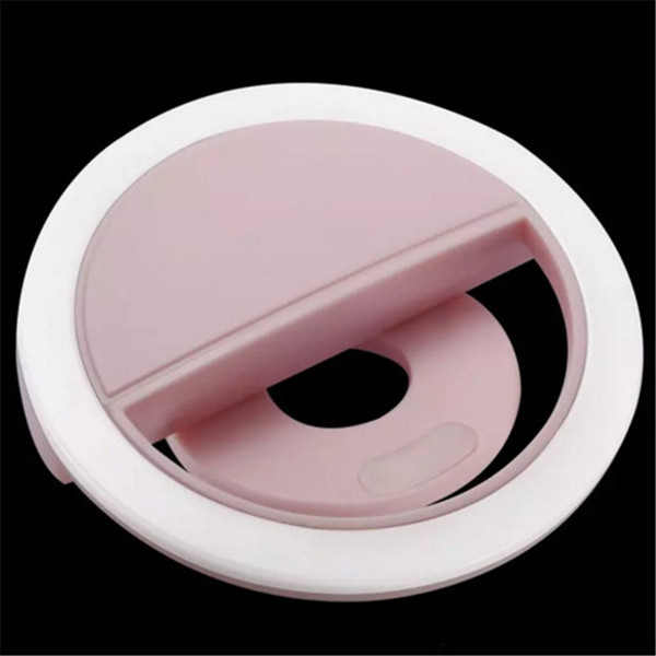 Wholesale high quality befitting all mobile phone rechargeable LED flash beauty fill selfie lamp outdoor selfie ring