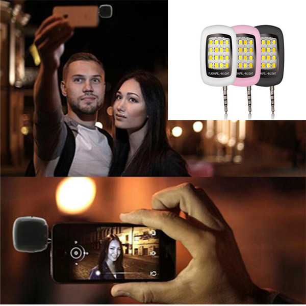 Built-in 16 led Lights iblazr LED FLASH for Camera Phone Support for Multiple Photography mini Selfie Sync 50pcs Free Shipping