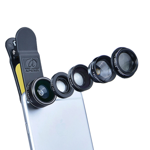 The phone camera has a high definition 8X long focal lens with 8 times the lens