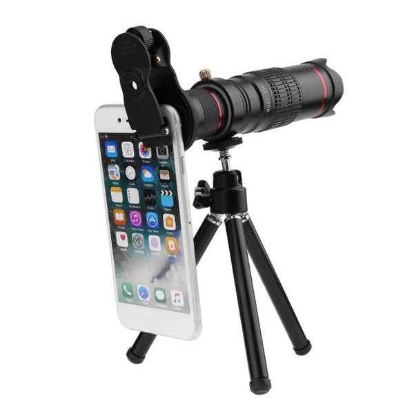 Universal Clip Holder 22X Fixed Focus Telephoto Telescope Smartphone Lens Phone Zoom Mobile Phone Lens For iPhone Samsung