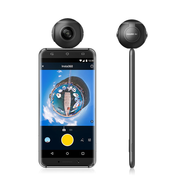 Insta360 Air Panoramic 360 Camera 3K HD Mini Camera Dual Wide Lens VR 360 Video Camera for OPPO/Huawei/LG Andriod Smartphones