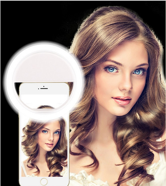 Mobile phone lens beauty fill light Round fill light artifact mobile phone self-timer lamp LED beautiful girl flash