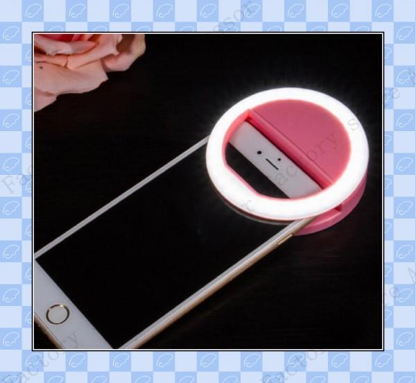 Manufacturer charging LED flash beauty fill selfie lamp outdoor selfie ring light rechargeable for all mobile phone