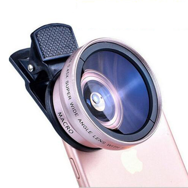 2 in 1 Photo General Purpose HD External Lens 0.45X Ultra Wide Angle 12.5x Macro Camera Lens