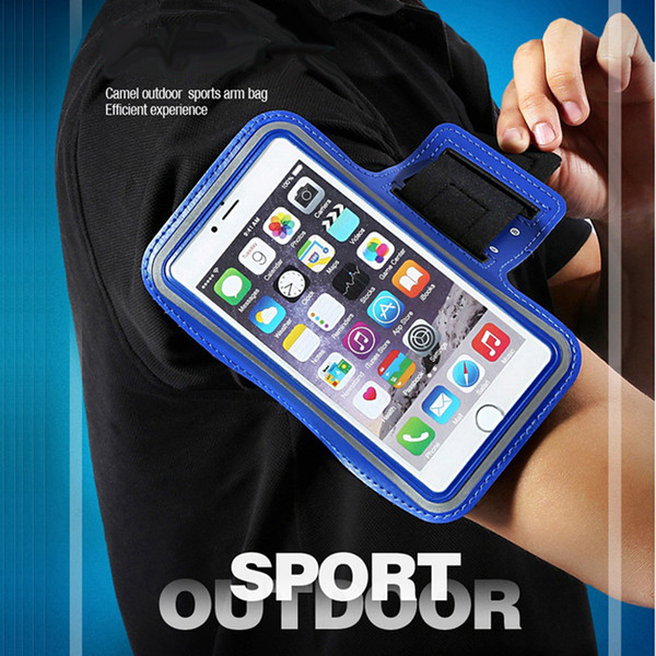 Phone arm bag holder Waterproof Sports Running Workout Gym Arm Band Case pocket For iPhone XS Max plus Samsung Pouch Belt Cover Bag